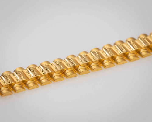 22k gold bracelet